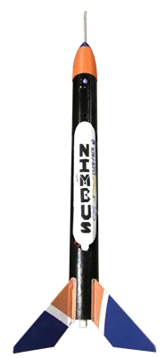 The Nimbus Mk I student mini-rocket.